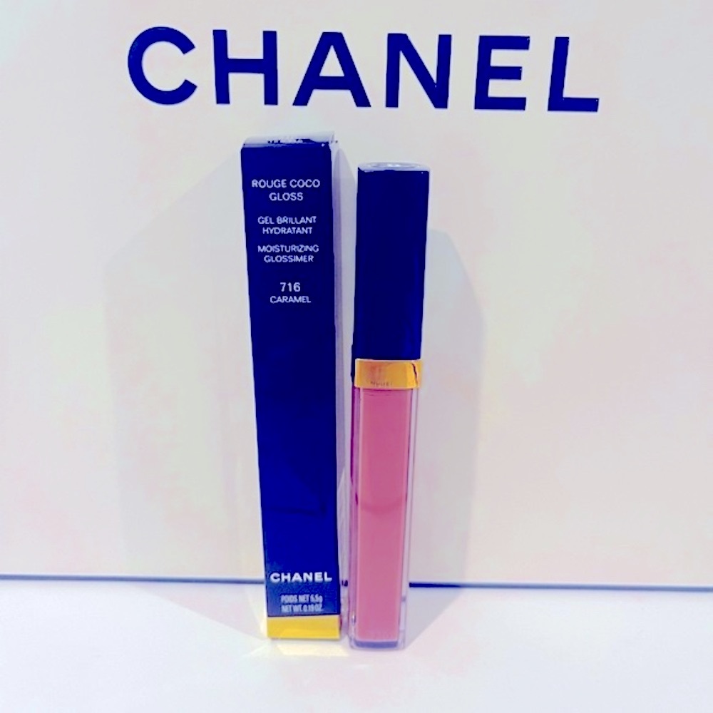 CHANEL 716 CARAMEL ROUGE COCO GLOSS - Picture 4 of 10